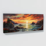 Coastal Landscape Vivid 26 Wall Art