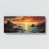 Coastal Landscape Vivid 26 Wall Art