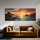 Coastal Landscape Vivid 26 Wall Art