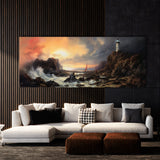 Coastal Lighthouse Rocky 6 Wall Art