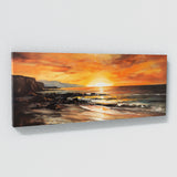 Coastal Orange 4 Wall Art