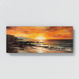 Coastal Orange 4 Wall Art