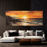 Coastal Orange 4 Wall Art