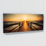 Coastal Pier Photo Scenery 49 Wall Art