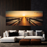 Coastal Pier Photo Scenery 49 Wall Art