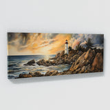 Coastal Rocky Lighthouse 42 Wall Art