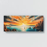 Coastal Seascape Sailboats Sky 61 Wall Art