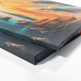 Coastal Seascape Sailboats Sky 61 Wall Art