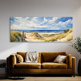 Coastal Sky Sand Watercolor 9 Wall Art