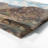 Desert Impasto Landscape 39 Wall Art