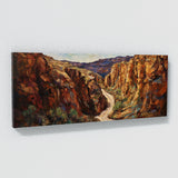 Desert Impasto Landscape 43 Wall Art