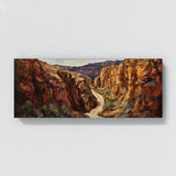 Desert Impasto Landscape 43 Wall Art