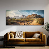 Desert Landscape Panoramic 49 Wall Art