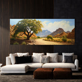 Desert Landscape Road 8 Wall Art