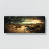 Desert Landscape Stormy 16 Wall Art