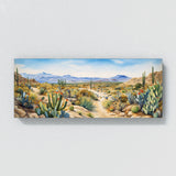 Desert Landscape Watercolor 1 Wall Art