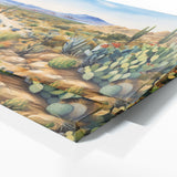 Desert Landscape Watercolor 1 Wall Art