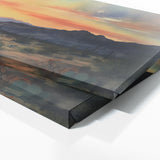 Desert Landscape Watercolor 4 Wall Art