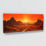 Desert Orange 29 Wall Art