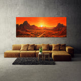 Desert Orange 29 Wall Art