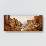 Desert River Cliffs Distance 47 Wall Art