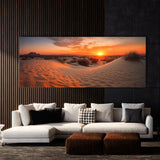 Desert Sky Sand Landscape Orange 35 Wall Art