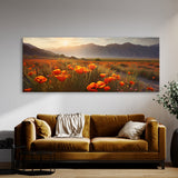 Flower Beautiful Poppies 52 Wall Art