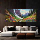 Flower Landscape Wildflowers 51 Wall Art