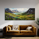 Flower Wildflowers Landscape 42 Wall Art