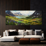 Flower Wildflowers Landscape 42 Wall Art