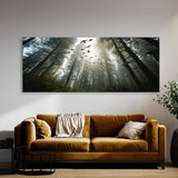 Forest Birds Soaring Photograph 35 Wall Art