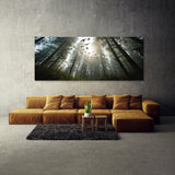 Forest Birds Soaring Photograph 35 Wall Art