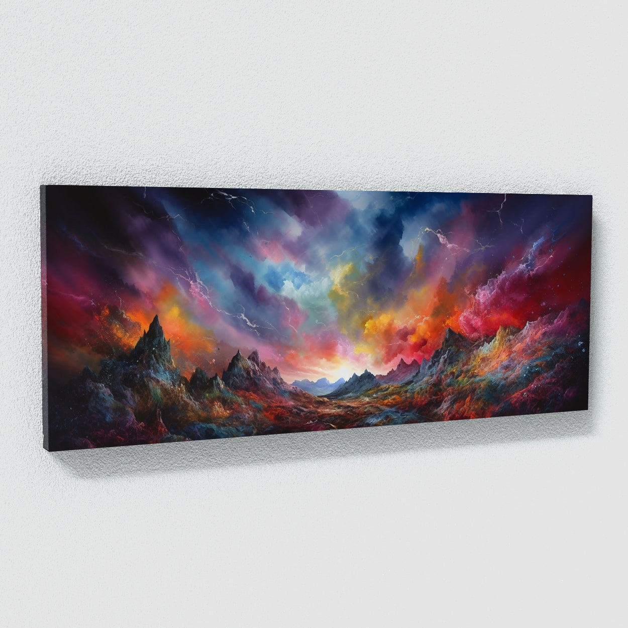 Galaxy Landscape Color 1 Wall Art