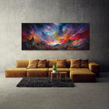 Galaxy Landscape Color 1 Wall Art