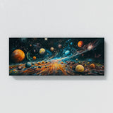 Galaxy Landscape Planets 16 Wall Art