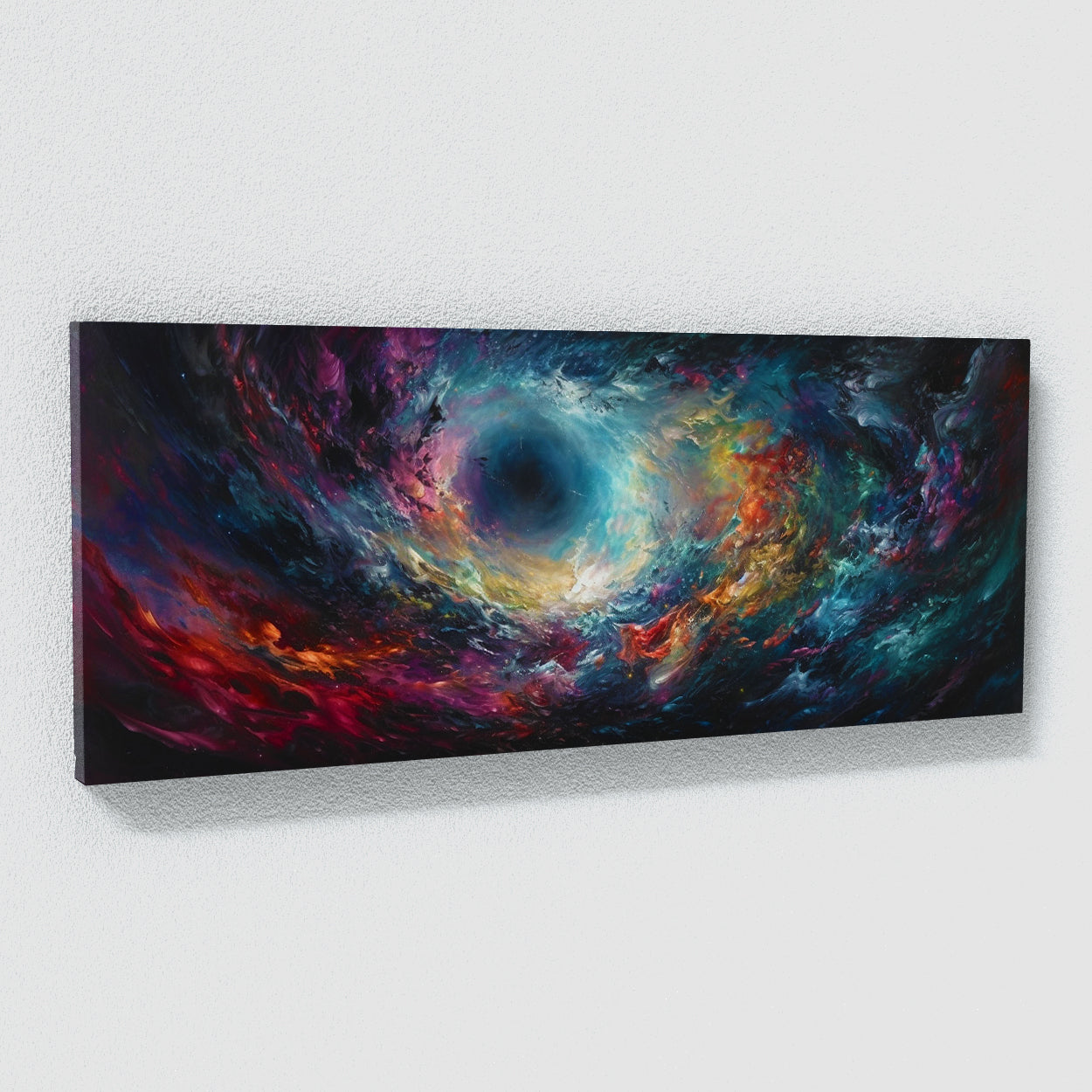 Galaxy Landscape Vortex Colors 53 Wall Art