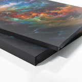 Galaxy Landscape Vortex Colors 54 Wall Art