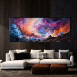 Galaxy Nebula Landscape 46 Wall Art
