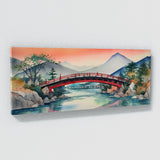 Japanese Bridge Watercolor 20 Wall Art