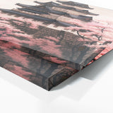 Japanese Castle Cherry Blossom 12 Wall Art