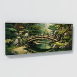Japanese Garden Pond Bridge 4 Wall Art