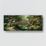 Japanese Garden Pond Bridge 4 Wall Art