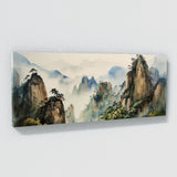 Japanese Watercolor Mist Fog 42 Wall Art