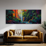 Jungle Contrasting Color 68 Wall Art