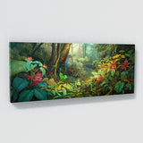 Jungle Foliage Realistic 37 Wall Art