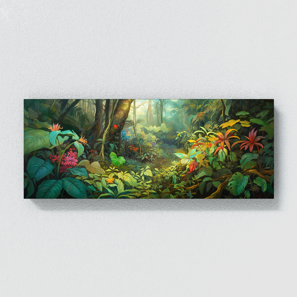 Jungle Foliage Realistic 37 Wall Art