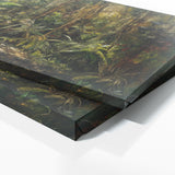 Jungle Impasto Landscape 62 Wall Art