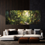 Jungle Sunlight Dappled 84 Wall Art