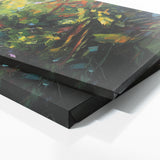 Jungle Vibrant Impasto Path 83 Wall Art