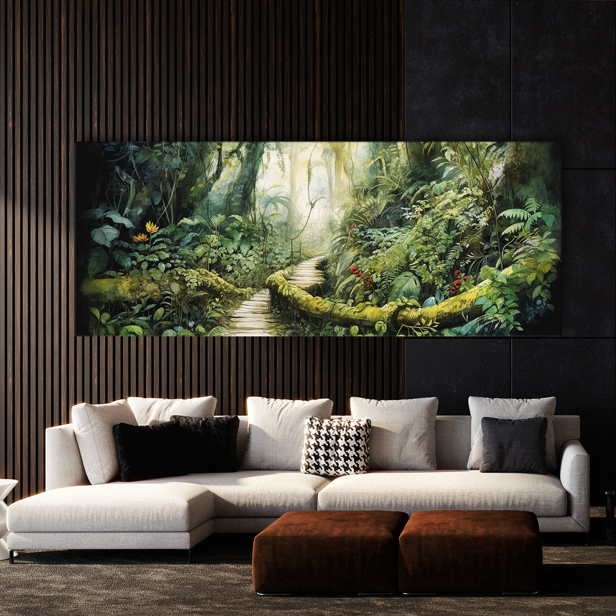 Jungle Watercolor Path 41 Wall Art